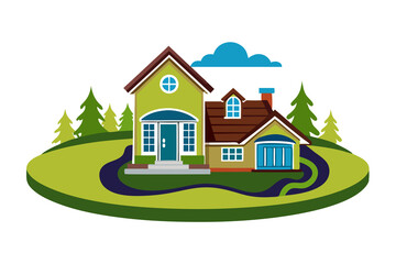eco house logo