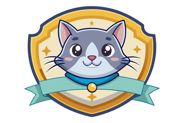 Cat logo Illustration