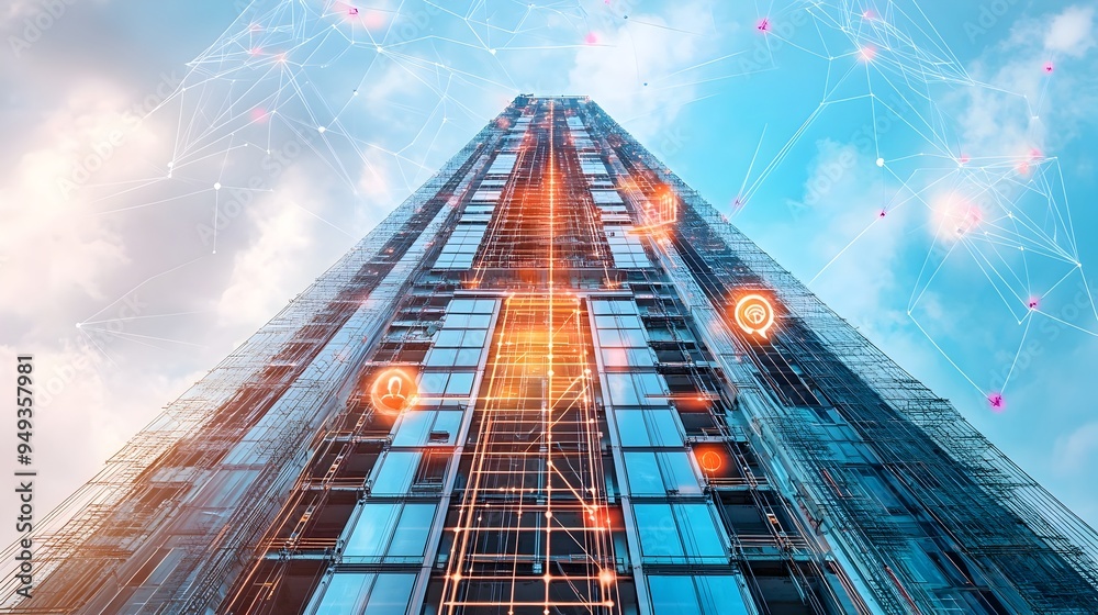 Poster advanced iot sensor network continuously monitoring the structural integrity and performance of a sk