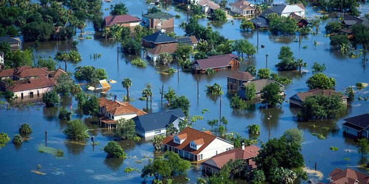 Catastrophic flooding events, natural disaster scenarios