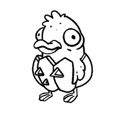 Duck Halloween line.eps