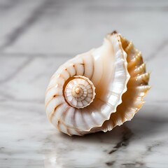 Seashell are beautiful, used as decorations, have patterns and colors.
