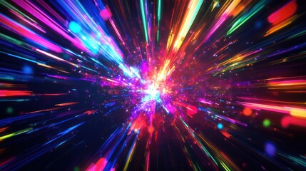 Fototapeta premium Abstract Light Streaks