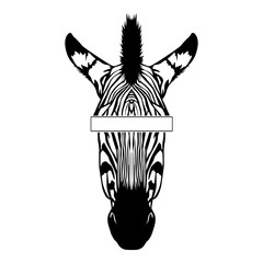 Eyes Banner Zebra