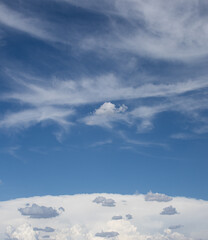 Fototapeta premium blue sky with clouds