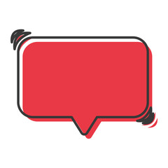 Speech Bubble perfect for adding to your designs, such as adding text, blank space for writing, and conversation