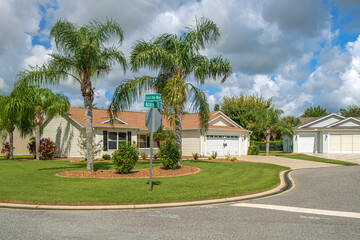 The Villages residential community Florida state.