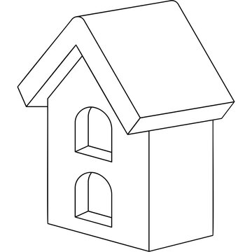 recommend clip art: Spring Birdhouse Icon