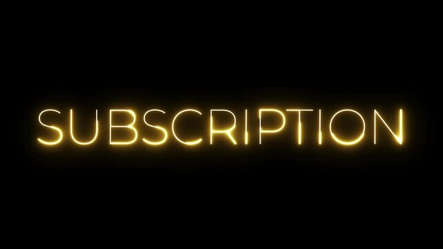 Neon Sign Subscription