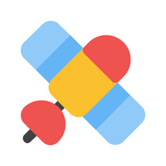 satellite flat icon