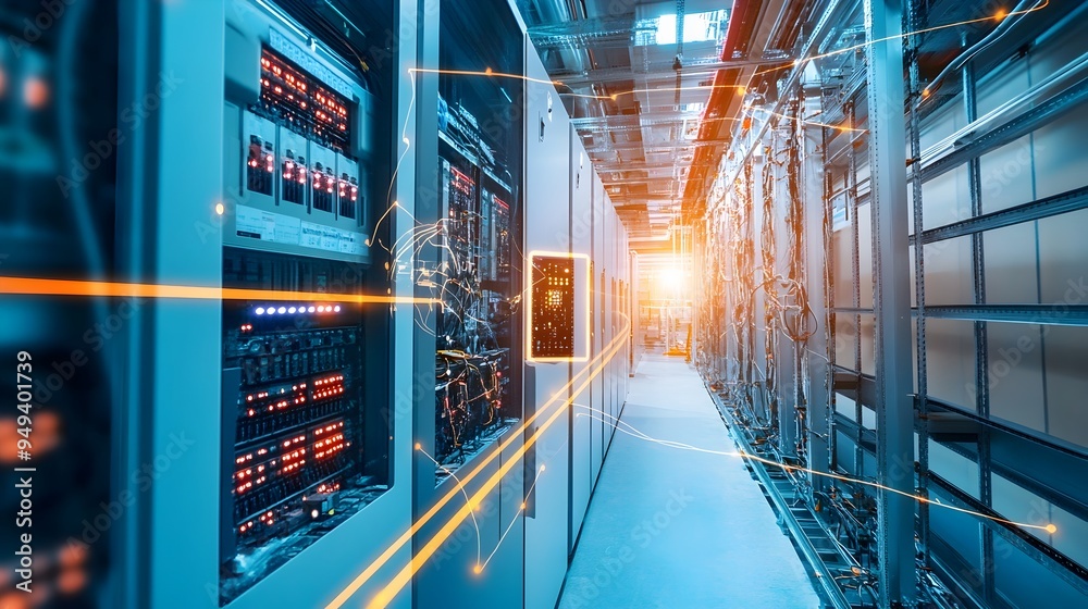 Poster efficient and automated installation of electrical systems guided by iot technology in a sophisticat