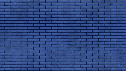 blue brick wall background