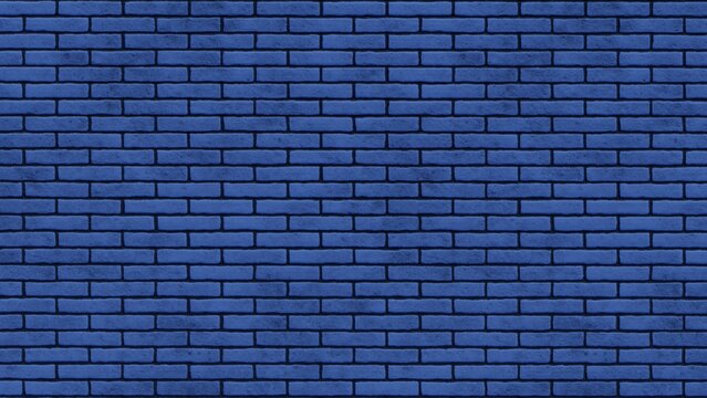 Fototapeta blue brick wall background