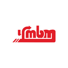 The YMBM letter logo has been modified into a unified letter that is easy to read