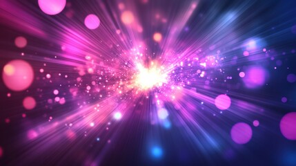 Abstract Light Burst
