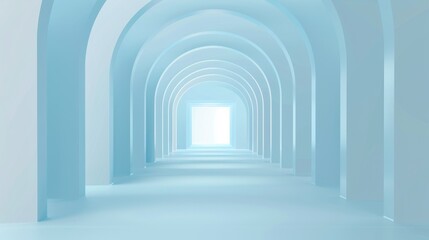 Fototapeta premium Abstract light blue background wallpaper template