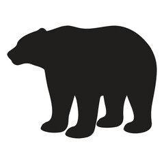 Silhouette of a Bear