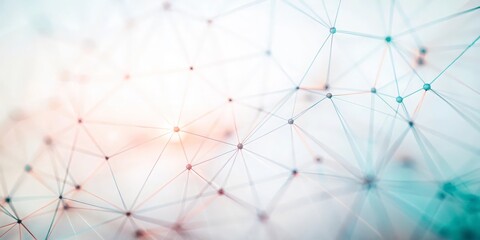 Linked Emotions Blur - A background with abstract, blurred connections representing emotional links in a network.
