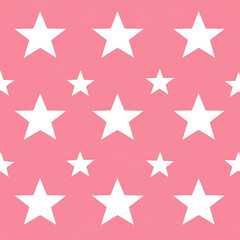Explore a vibrant pink monotone abstract backdrop adorned with charming stars, capturing the playful essence of the s theme.