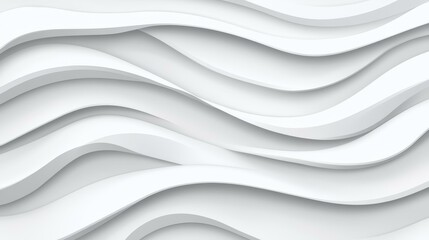 Experience a soft and luxurious whitegray wave texture, perfect for modern designs and seamless backgrounds.