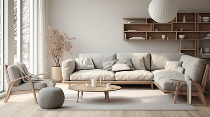 modern living interior
