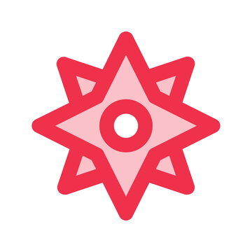recommend clip art: compass outline fill icon