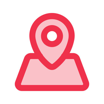recommend clip art: map location outline fill icon