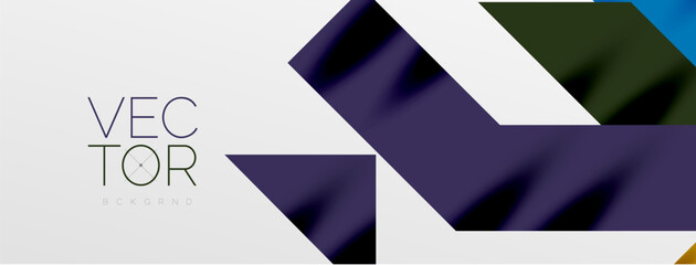 Minimal composition abstract lines and triangles background. Vector Illustration For Wallpaper, Banner, Background, Card, Book Illustration, landing page