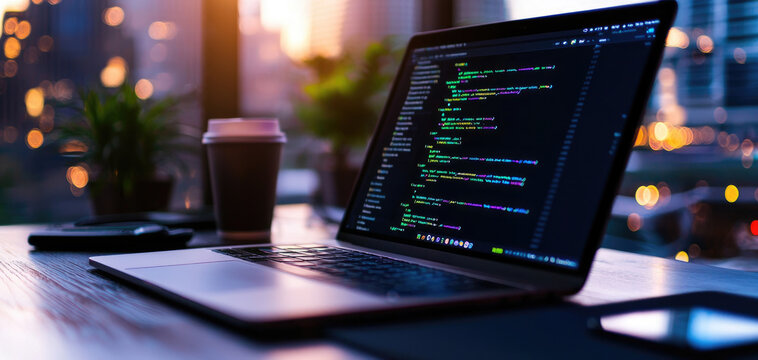 Developer testing website responsiveness on multiple devices, cross-browser compatibility, user experience optimization