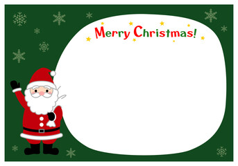 サンタのクリスマスカード