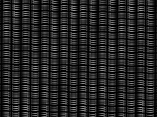 Black metal texture steel background. Perforated metal sheet.