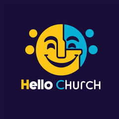 logo design hello church