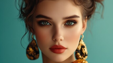 Fototapeta premium Confident woman, women and modern fashion
