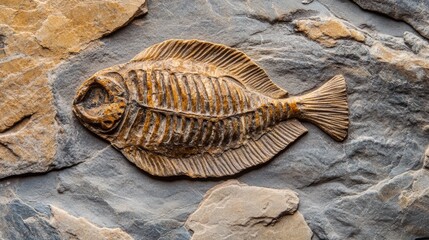 Close-up view of ancient Ptychopariida fossil embedded in stone, featuring intricate fossilization patterns from the Cambrian period, isolated fossil on white background with textured rock surface.