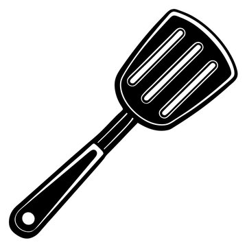 recommend clip art: Spatula Silhouette vector art