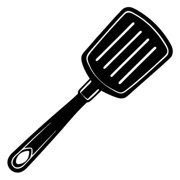 recommend clip art: Spatula Silhouette vector art