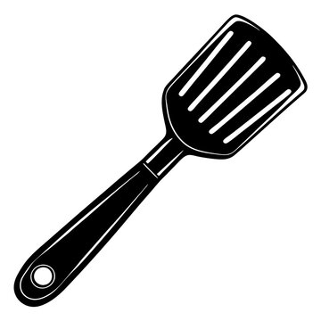 recommend clip art: Spatula Silhouette vector art