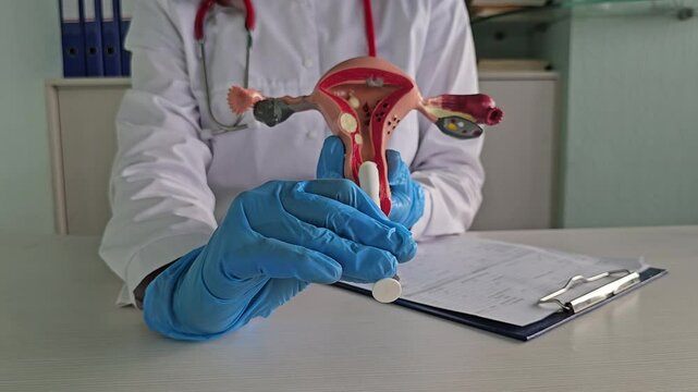 Contraceptive suppositories and anatomy of uterus. Symptoms and treatment of genital infections