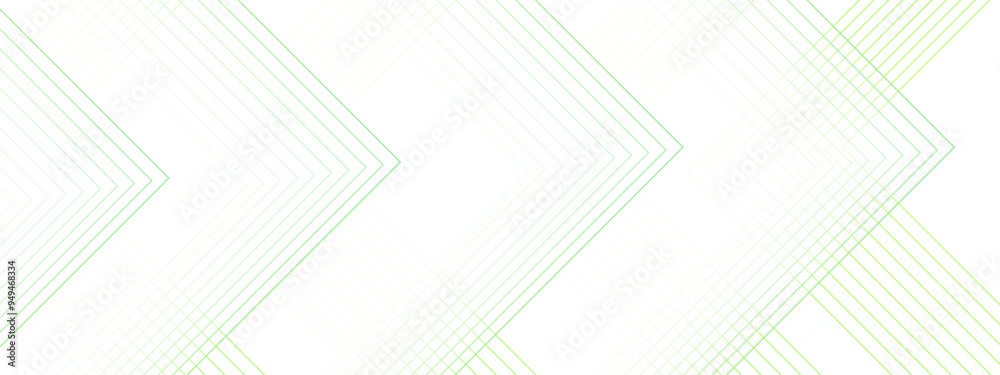Poster abstract green stripes background design with layers of geometric shapes. trendy geometric neomorphi