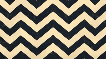 Chevron Pattern Background  Black and White Stripes  Vintage Texture