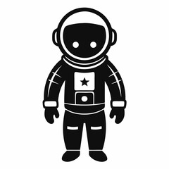 Astronaut Black silhouette