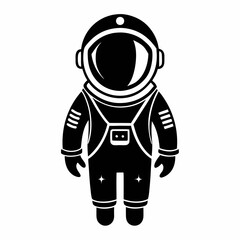 Astronaut Black silhouette
