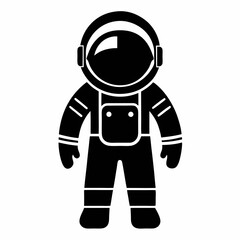 Astronaut Black silhouette