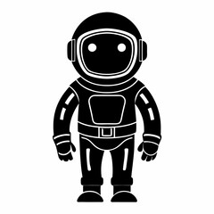 Astronaut Black silhouette