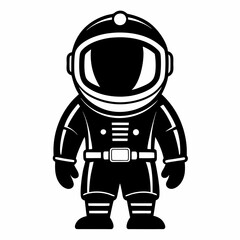 Astronaut Black silhouette