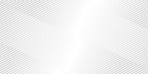 	
Abstract thin black and white gradient silver tech stripe diagonal line vector carve wave minimal texture. vector illustration monochrome stripe pattern technology web graphic design.