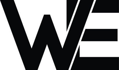 WE logo design