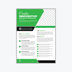 Creative Business Flyer design template