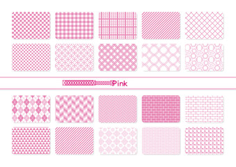 パターンピンク