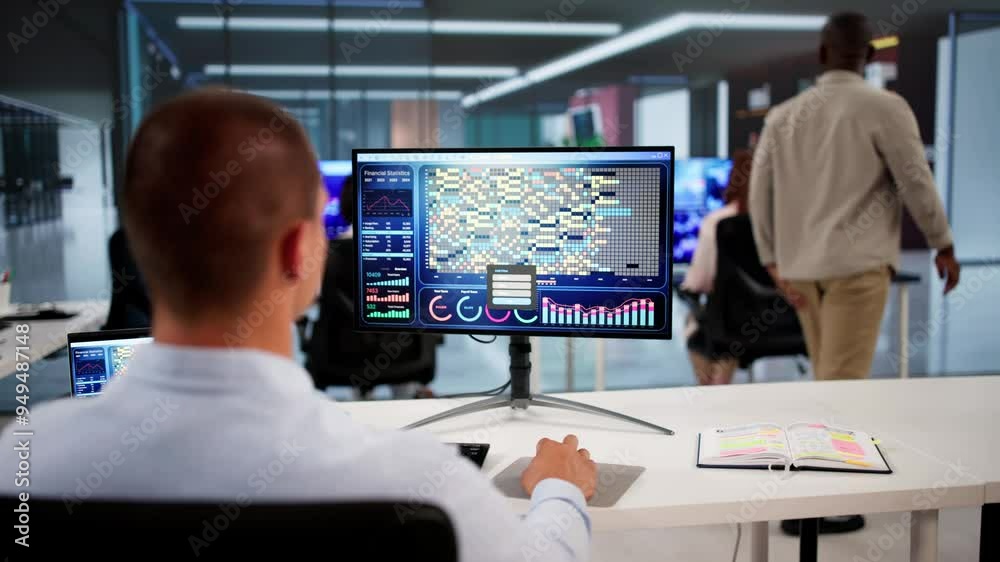 Aufkleber Kpi Business Analytics Data Dashboard
